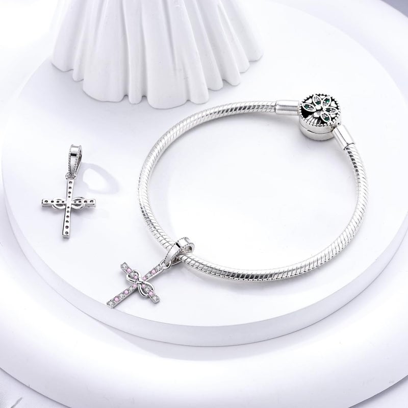 Hapour Store 925 Sterling Silver Charms for Bracelets Necklace European Jewelry Pendant Beads Charm for Women Mom - Image 1